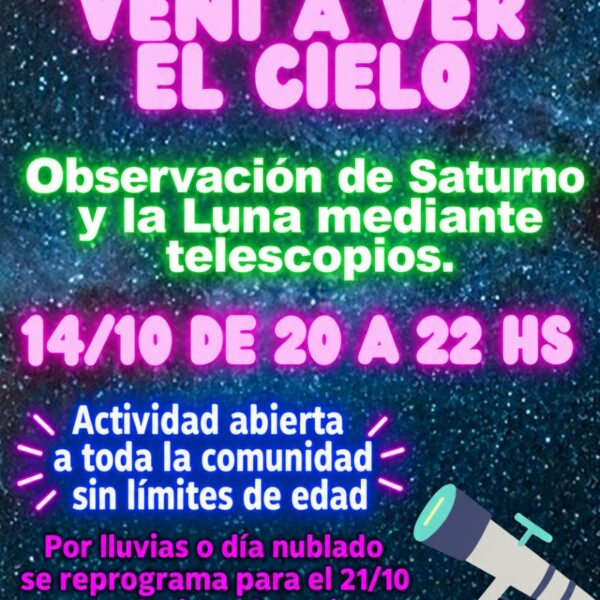 Vení a ver el cielo
